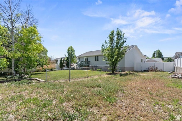 4868 W Cedar Point Peak Dr S, Riverton, UT 84096 - view of yard