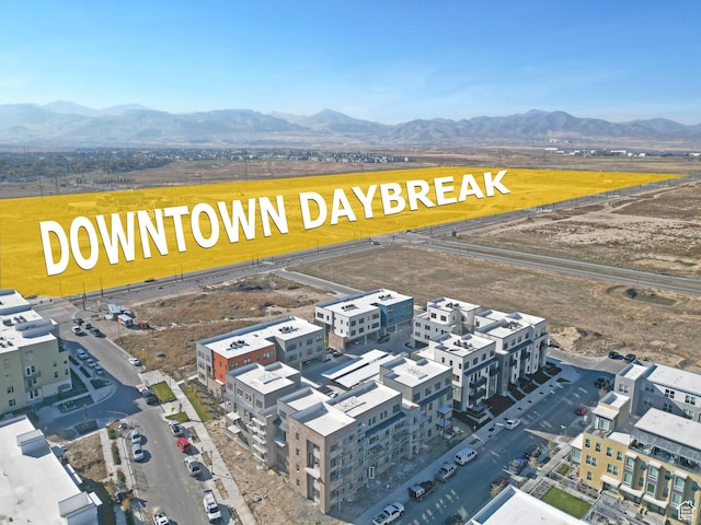 5263 W Reventon Rd S, South Jordan, UT 84009 - drone / aerial view of a mountainous background