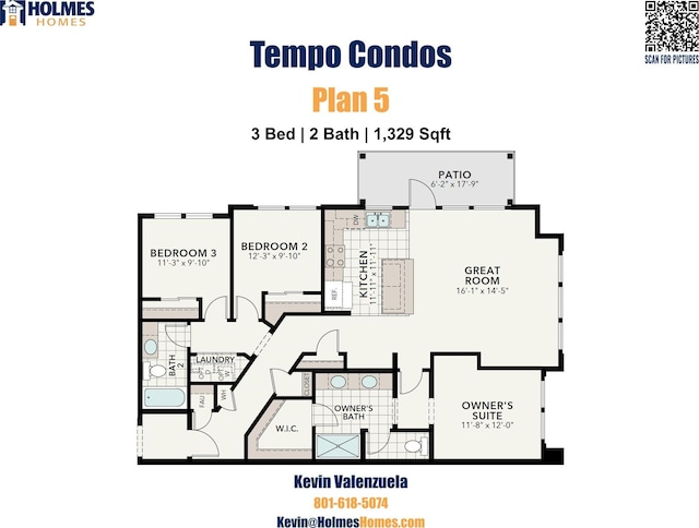 5263 W Reventon Rd S, South Jordan, UT 84009 - view of property floor plan
