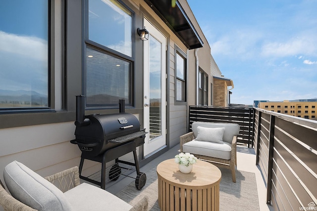 5263 W Reventon Rd S, South Jordan, UT 84009 - balcony with area for grilling