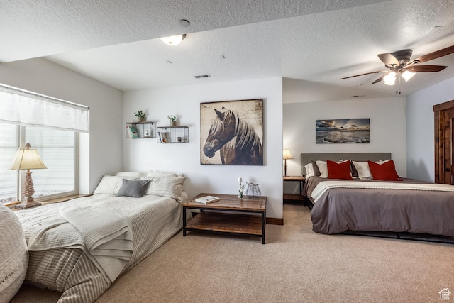 13279 N Alexis Dr, Kamas, UT 84036 - bedroom with carpet and ceiling fan