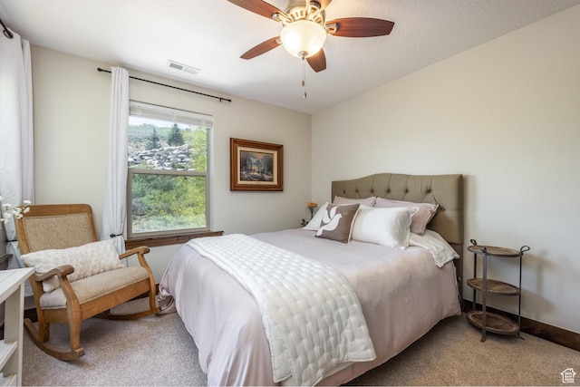 13279 N Alexis Dr, Kamas, UT 84036 - carpeted bedroom featuring ceiling fan and baseboards