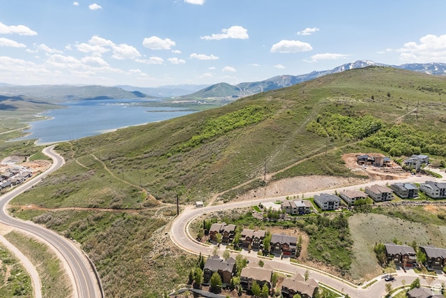 13279 N Alexis Dr, Kamas, UT 84036 - aerial view of a water and mountain view
