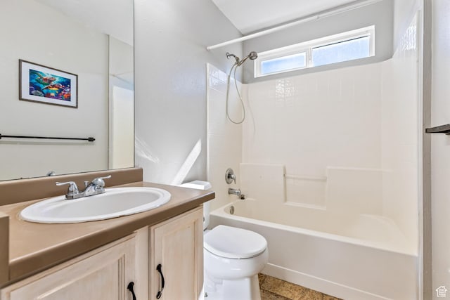 748 N 310 E, Tooele, UT 84074 - bathroom with toilet, tub / shower combination, and vanity