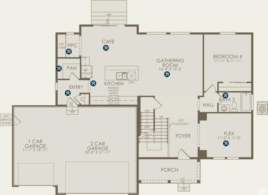 4948 N Topaz Dr Unit 319, Eagle Mountain, UT 84005 - home floor plan