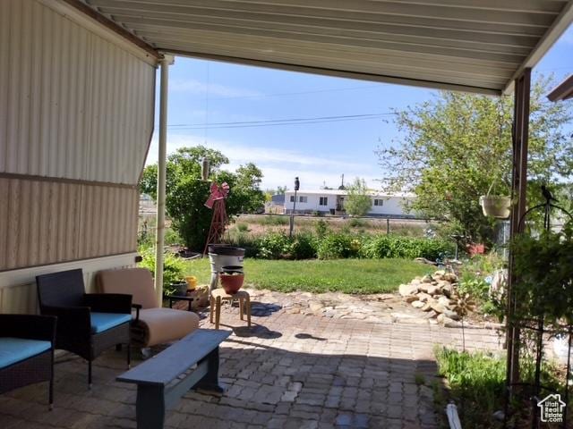 415 E 100 N, Elmo, UT 84521 - view of patio / terrace