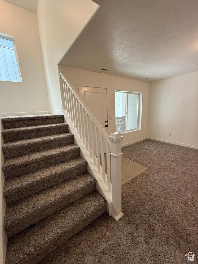 814 W 490 S Unit 329, American Fork, UT 84003 - staircase featuring carpet floors and baseboards