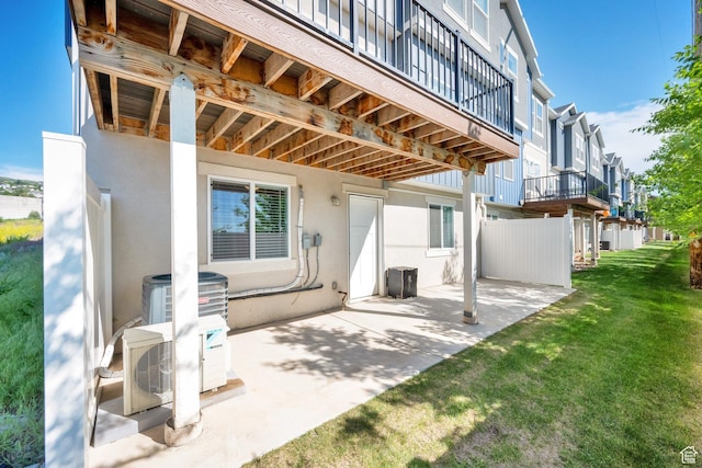 20 S Walker Ln, North Salt Lake, UT 84054 - view of patio / terrace featuring ac unit