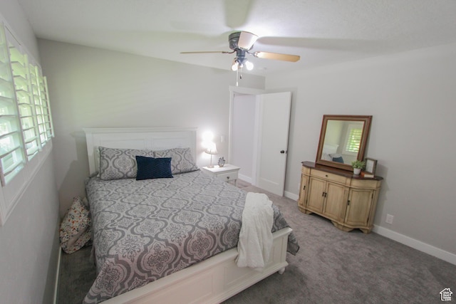 1460 E 2100 N, North Logan, UT 84341 - bedroom with multiple windows, light colored carpet, and ceiling fan