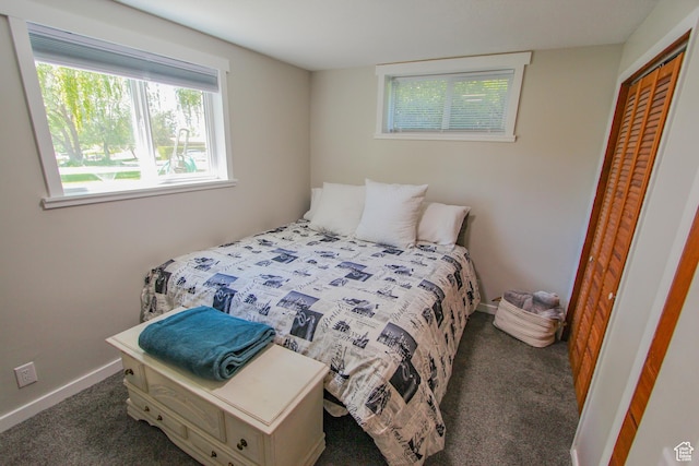 1460 E 2100 N, North Logan, UT 84341 - bedroom with carpet floors, a closet, and baseboards