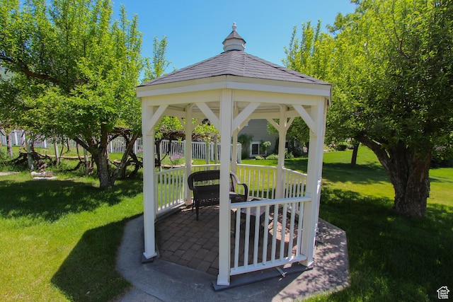 1460 E 2100 N, North Logan, UT 84341 - surrounding community featuring a gazebo and a yard