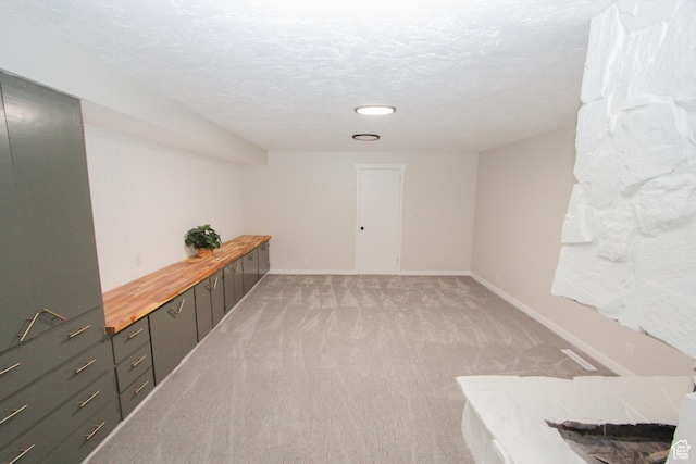 1460 E 2100 N, North Logan, UT 84341 - corridor with light carpet, baseboards, and a textured ceiling