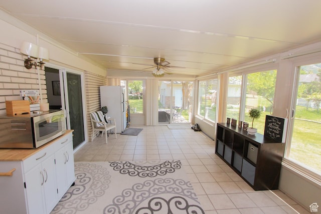 1460 E 2100 N, North Logan, UT 84341 - sunroom / solarium with tile patterned flooring and plenty of natural light
