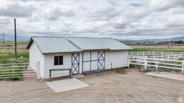 310 E Valley View Dr, Preston, ID 83263 - view of outbuilding featuring an exterior structure and a mountain view