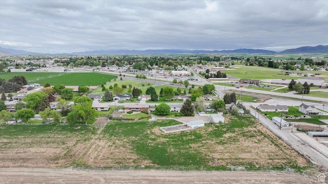 310 E Valley View Dr, Preston, ID 83263 - bird's eye view of a mountain backdrop