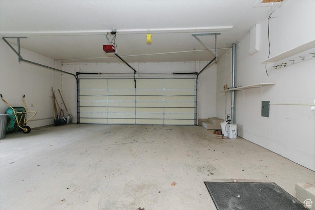310 E Valley View Dr, Preston, ID 83263 - garage featuring a garage door opener