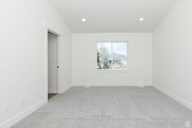 821 E 160 N, Hyde Park, UT 84318 - carpeted empty room featuring baseboards and recessed lighting
