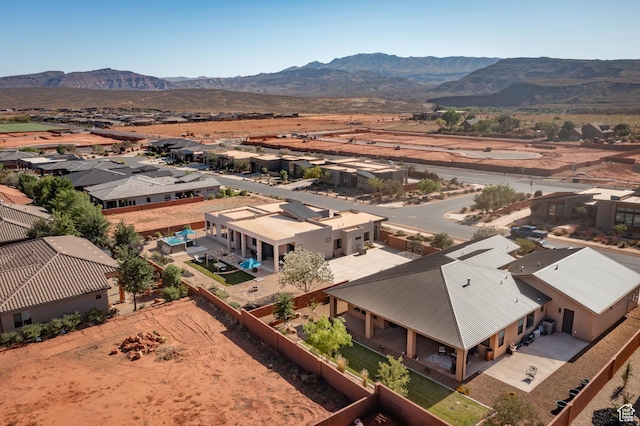 108 N Arrowhead Ln, Ivins, UT 84738 - aerial perspective of suburban area featuring a mountain backdrop