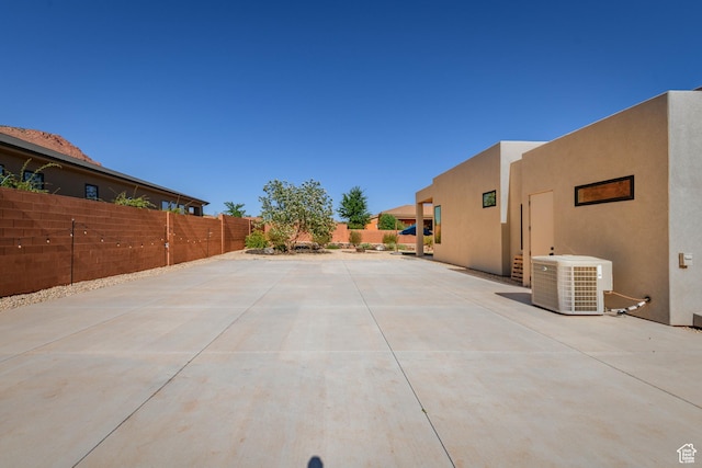 108 N Arrowhead Ln, Ivins, UT 84738 - fenced backyard featuring central AC and a patio