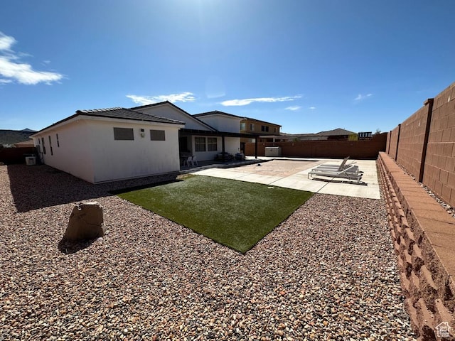 2786 S 3780 W, Hurricane, UT 84737 - back of house with a patio and a fenced backyard