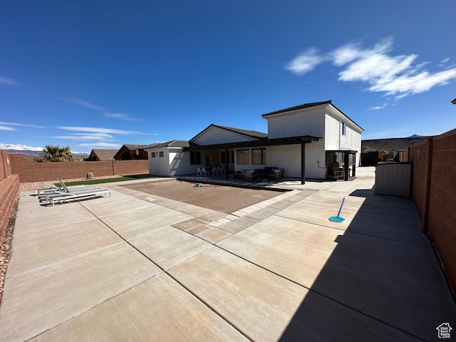 2786 S 3780 W, Hurricane, UT 84737 - back of house featuring a patio area and a fenced backyard