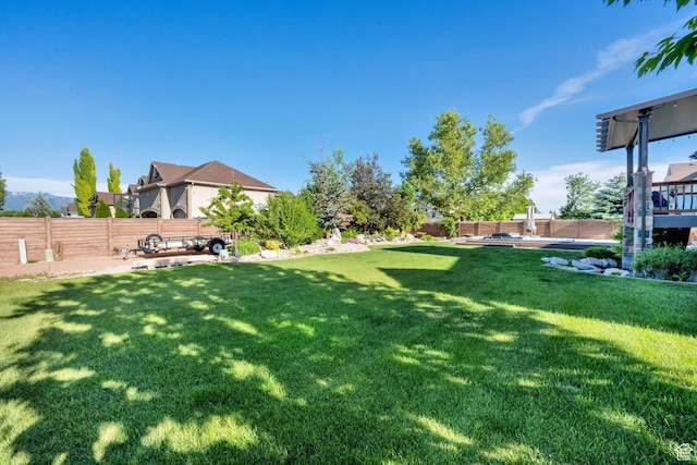 4836 S 5050 W, Hooper, UT 84315 - view of yard featuring a patio area