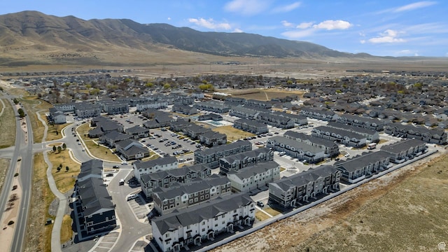 1764 E Fall St, Eagle Mountain, UT 84005 - aerial view of property's location featuring a mountainous background