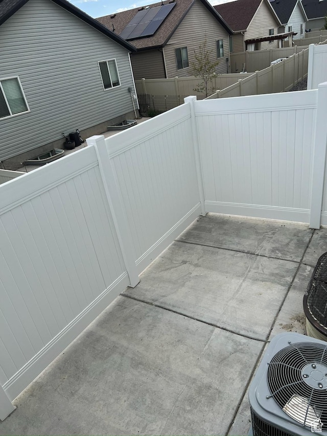1764 E Fall St, Eagle Mountain, UT 84005 - view of yard featuring central AC and a patio area