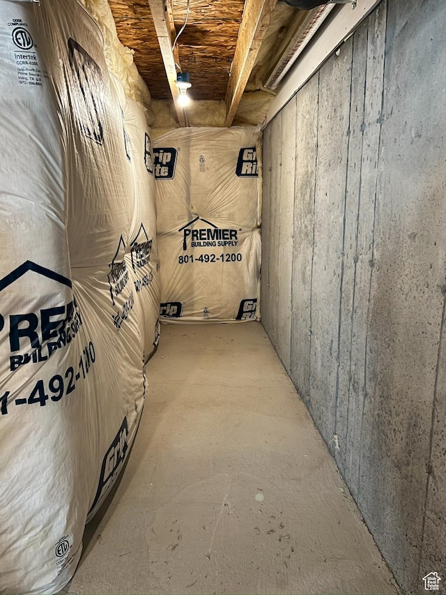 1764 E Fall St, Eagle Mountain, UT 84005 - view of unfinished basement