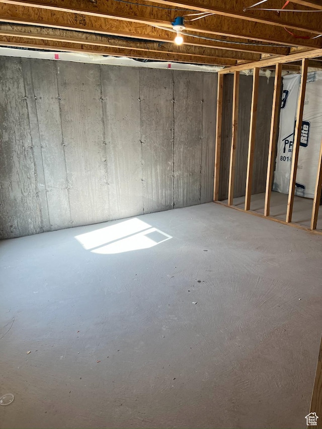 1764 E Fall St, Eagle Mountain, UT 84005 - view of unfinished basement