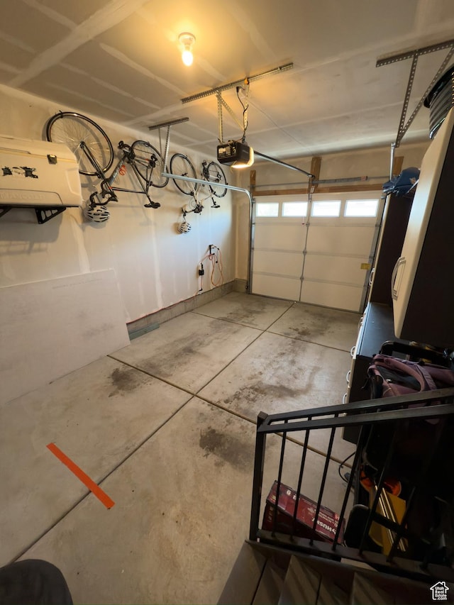 1764 E Fall St, Eagle Mountain, UT 84005 - garage featuring a garage door opener
