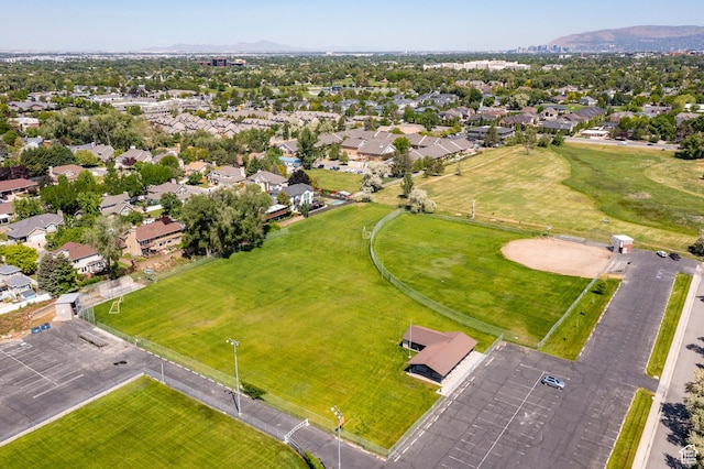 4601 S Farm Meadow Ln, Millcreek, UT 84117 - aerial perspective of suburban area with mountains
