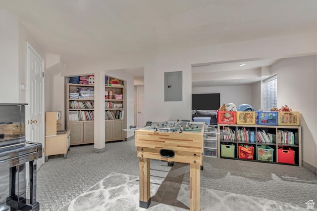 2761 W 9800 S, South Jordan, UT 84095 - playroom featuring electric panel and carpet floors