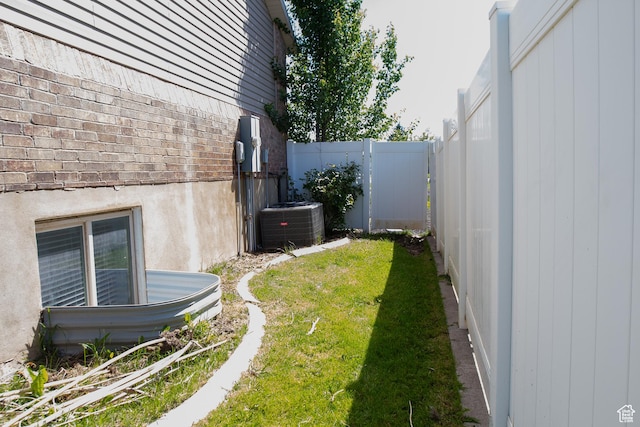 2182 W 1145 N, Clinton, UT 84015 - view of yard with central air condition unit