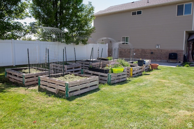 2182 W 1145 N, Clinton, UT 84015 - view of yard with a garden
