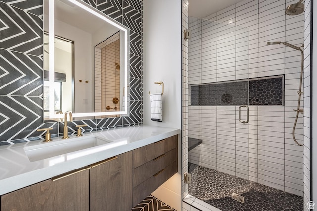 7744 E Moon Dance Cir, Kamas, UT 84036 - full bath with a stall shower and vanity