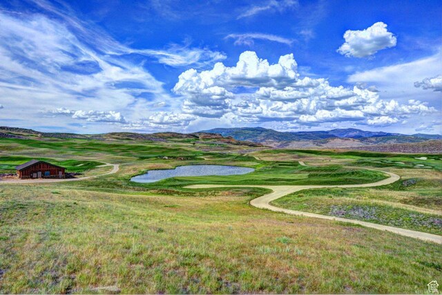 7744 E Moon Dance Cir, Kamas, UT 84036 - view of mountain background featuring a nearby body of water