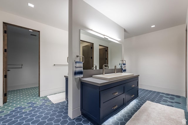 7744 E Moon Dance Cir, Kamas, UT 84036 - bathroom with vanity and baseboards