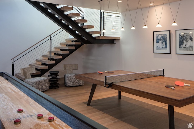 7744 E Moon Dance Cir, Kamas, UT 84036 - playroom featuring wood finished floors