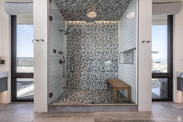 7744 E Moon Dance Cir, Kamas, UT 84036 - bathroom with a stall shower