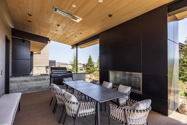 7744 E Moon Dance Cir, Kamas, UT 84036 - view of patio / terrace with outdoor dining area