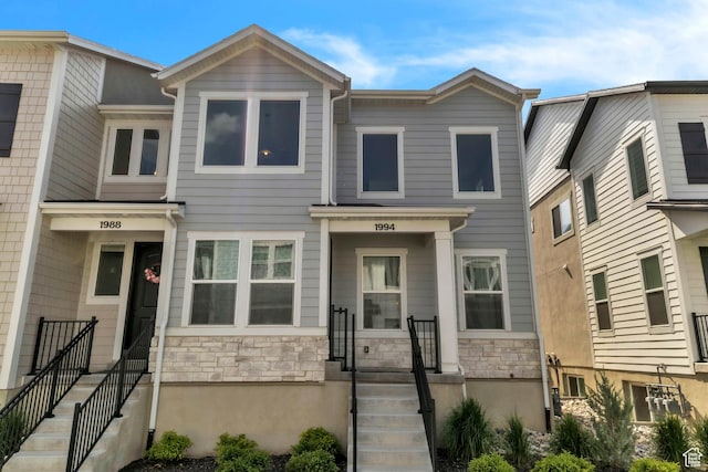 1994 N 3900 W Unit 217, Lehi, UT 84043 - townhome / multi-family property with stone siding