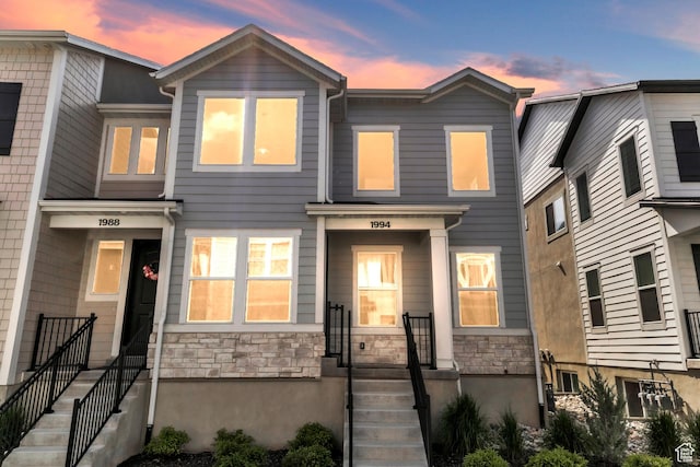 1994 N 3900 W Unit 217, Lehi, UT 84043 - view of property with stone siding