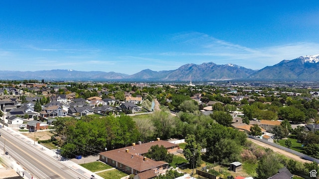 10679 S 2200 W, South Jordan, UT 84095 - aerial perspective of suburban area featuring mountains