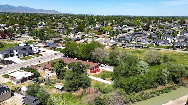10679 S 2200 W, South Jordan, UT 84095 - aerial view of residential area with mountains