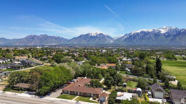 10679 S 2200 W, South Jordan, UT 84095 - aerial view of residential area featuring mountains
