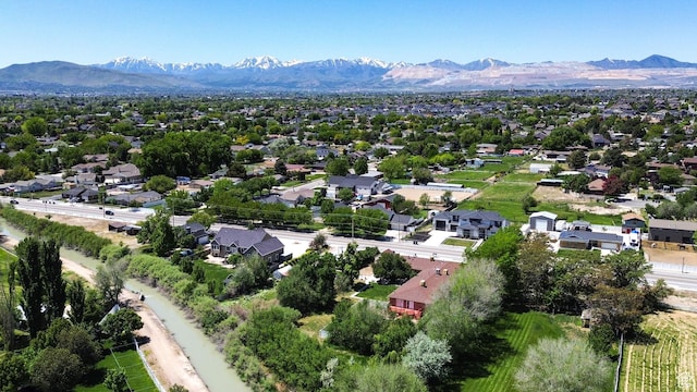 10679 S 2200 W, South Jordan, UT 84095 - aerial perspective of suburban area with mountains
