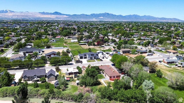 10679 S 2200 W, South Jordan, UT 84095 - aerial view of residential area with a mountainous background
