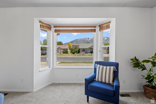 58 S 900 E, Spanish Fork, UT 84660 - sitting room with carpet floors, plenty of natural light, and baseboards