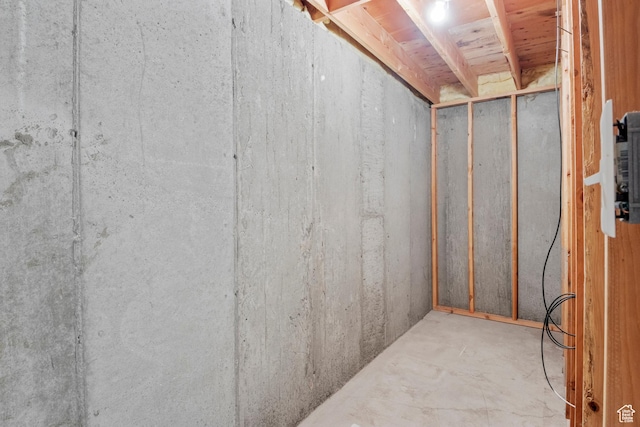 58 S 900 E, Spanish Fork, UT 84660 - view of unfinished below grade area